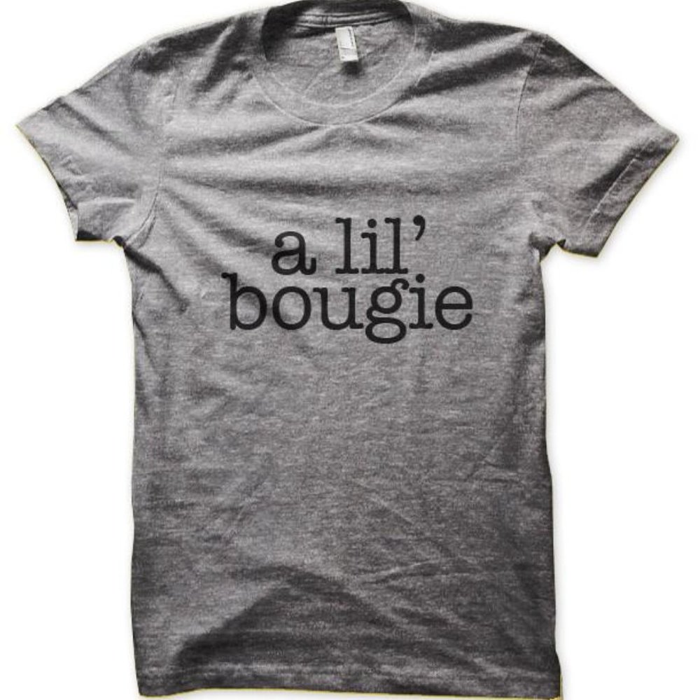A Lil Bougie + A Tiny Bit Bougie T-Shirt Set - Picture 8 of 8
